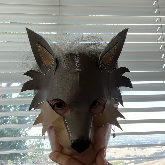 Handcrafted Fox Mask - Picture 9 of 9
